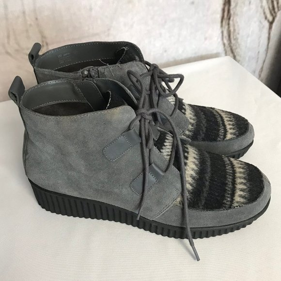 Aerosoles gray ankle boot bootie NEW never worn 9 - Picture 1 of 8